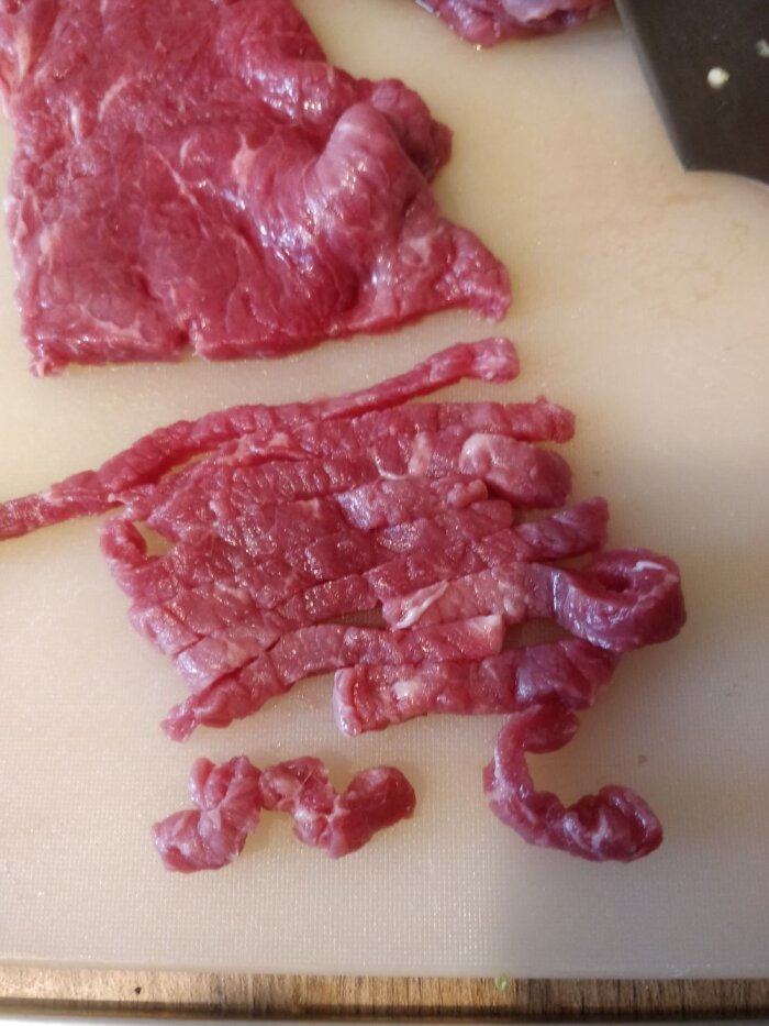 ドイツで薄切りの牛肉を探す